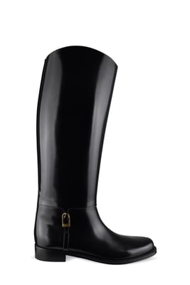Saint Laurent Botas Julia Negro