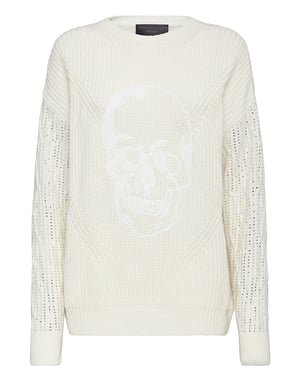 Jersey Cuello Redondo Skull