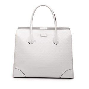 Bolso Tote de Cuero Brillante Diamante de Segunda Mano