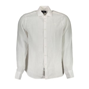 Camisa de Hombre de Lino La Martina Bianco