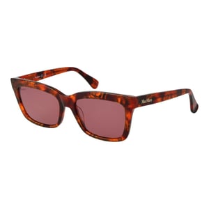 Gafas de sol de plástico marrón Max Mara