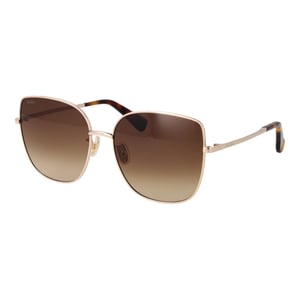 Gafas de sol de metal color oro rosa Max Mara
