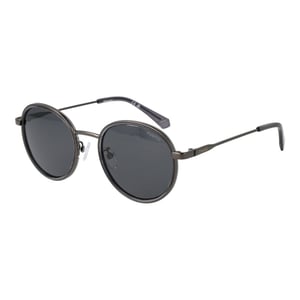 Gafas de sol de acero inoxidable gris Polaroid