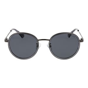Gafas de sol de acero inoxidable gris Polaroid
