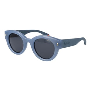 Gafas de sol de plástico azul Polaroid