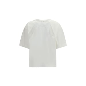 Camiseta de algodón blanca PINKO