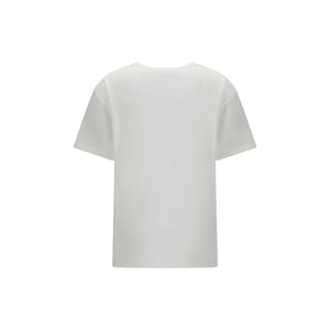 Camiseta de Algodón Blanca Valentino