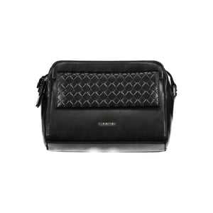 Bolso de hombro para mujer de poliéster negro Calvin Klein