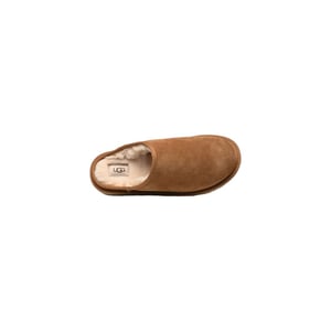 Zuecos de Cuero Suede Beige UGG