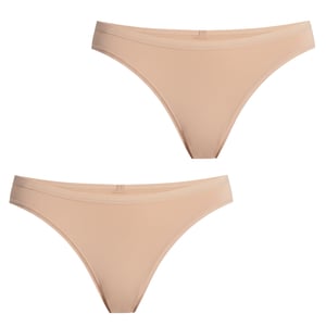 Paquete de 2 Tangas de Micromodal para Mujeres Q105