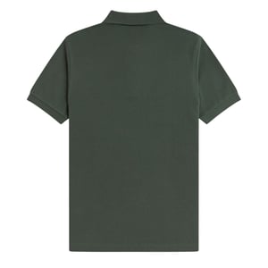 Camisa Polo Lisa Verde Militar De Fred Perry