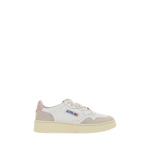 Zapatillas bajas de cuero blanco Autry
