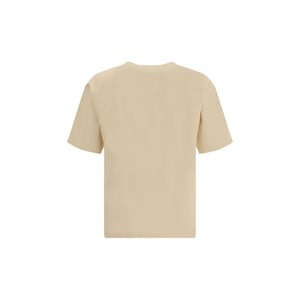 Camiseta de algodón beige Valentino
