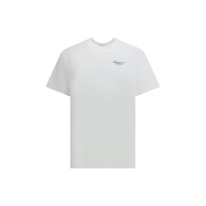 Camiseta de Algodón Blanca Givenchy