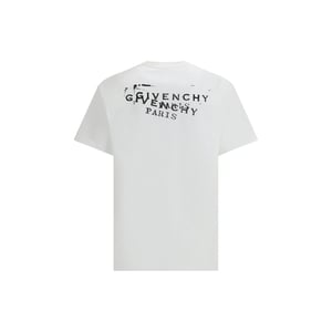 Camiseta de Algodón Blanca Givenchy