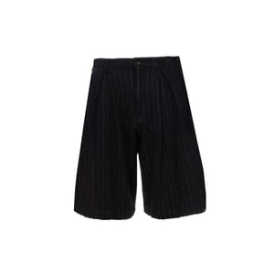 Comme Des Garçons Negro Nylon Hasta la Rodilla