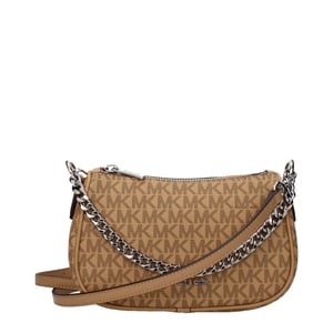 Bolso de tela marrón Michael Kors