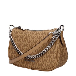Bolso de tela marrón Michael Kors