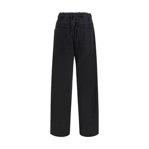 Pantalones Deportivos de Algodón Negros MM6