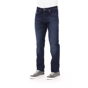 Jeans de algodón denim Baldinini Trend azul