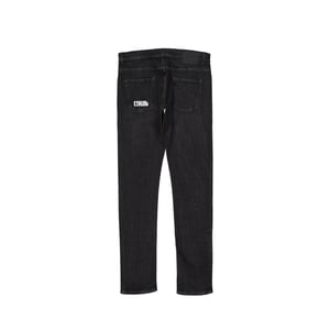 Jeans ajustados de algodón negro Heron Preston