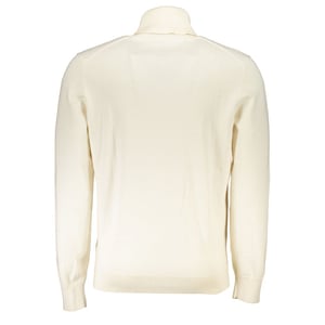 Hugo Boss Cuello de Tortuga de Algodón Blanco