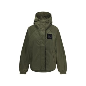 Chaqueta de Nylon Bicolor Ganni