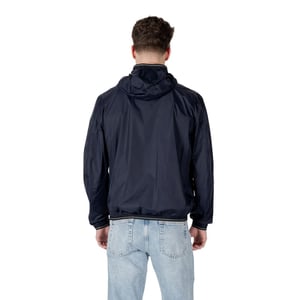 Chaqueta de concha de poliamida azul Blauer