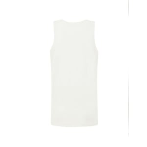 Chaqueta sin mangas de algodón blanco Jil Sander