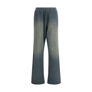 Pantalones de chándal de algodón azul Golden Goose