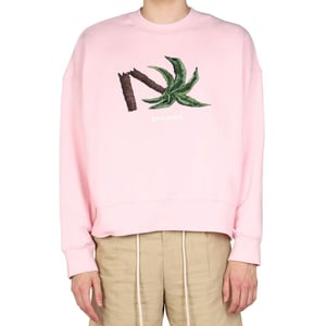 Sudadera de algodón multicolor Palm Angels