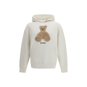 Sudadera de algodón beige de Palm Angels