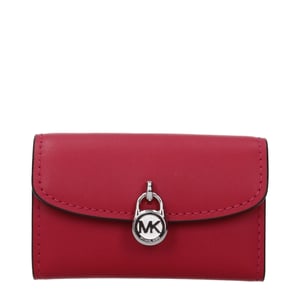 Billetera de Cuero Rojo Michael Kors