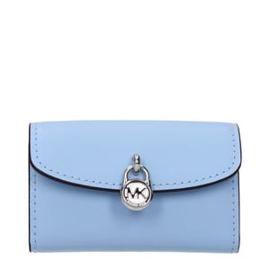 Billetera de Cuero Azul Claro Michael Kors