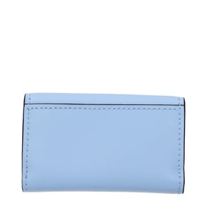 Billetera de Cuero Azul Claro Michael Kors