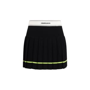 Falda Mini de Viscosa Negra Casablanca