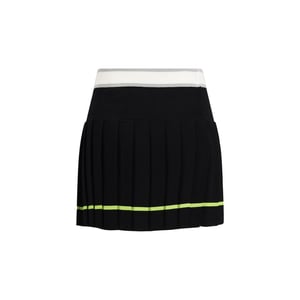 Falda Mini de Viscosa Negra Casablanca