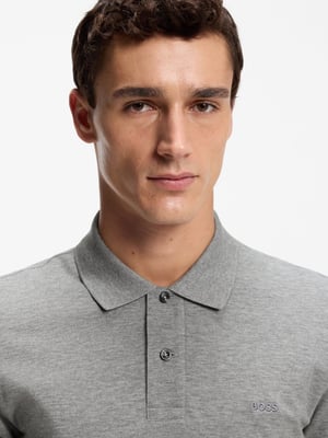 Camisa Polo Pallas de Hombre en Plata