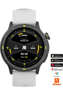Invicta I-Tech 2 ITECH-004 Reloj de Hombre - Movimiento Smartwatch - Acero Inoxidable con Esfera Negra - 45 mm