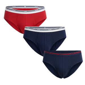 Paquete de 3 Calzoncillos de Algodón para Hombre en Colores Clásicos D309BB