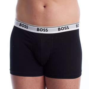 Pack de 3 bóxers de algodón elásticos para hombre con logo 50531701