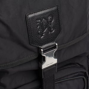 Mochila de Hombre y Mujer con Logo En Relieve PMNB023R24FAB0011009