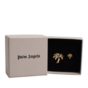 Pendientes de Mujer Diseño de Palma con Piedras PWOD026R24MAT0017684