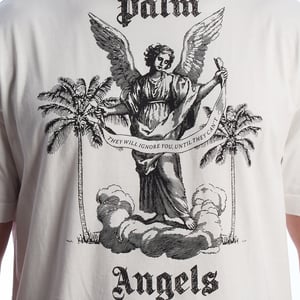 Camiseta de manga corta para hombres con estampado PMAA072F23JER0030110