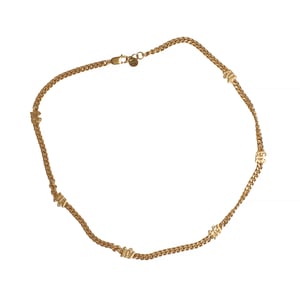 Collar de cadena fina para mujer con inicial PWOB072S23MAT0017676