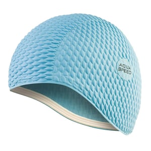 Gorro de natación Bombástico para Damas | Gorro de látex suave y cómodo para cabello largo