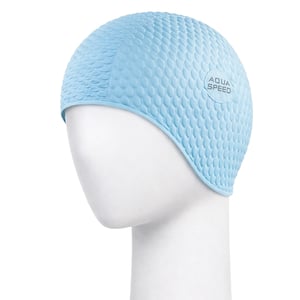 Gorro de natación Bombástico para Damas | Gorro de látex suave y cómodo para cabello largo