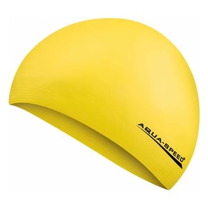 Gorro de natación de látex suave unisex para adultos | Gorro elástico cómodo y flexible