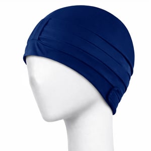Gorro de Baño de Tela Cómodo para Damas | Gorro de Baño Ligero Estilo Turbante