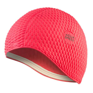 Gorro de Natación Bombástico para Damas | Gorro de Látex Suave y Cómodo para Cabello Largo